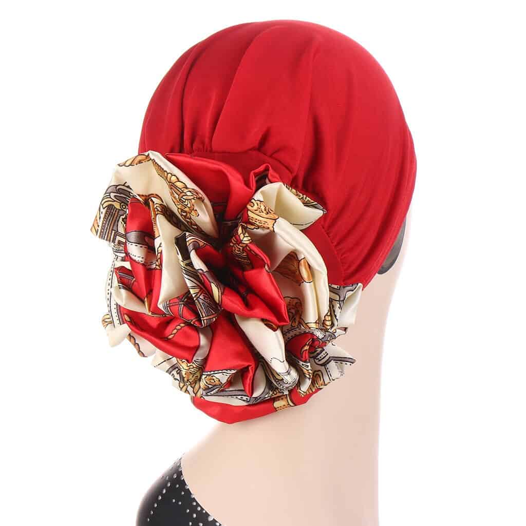 Cathy Bonnet Chemo Women'S Hair Scarf Modern Red
