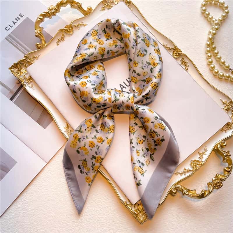 Scarf For Hair 70 Yellow - Circé