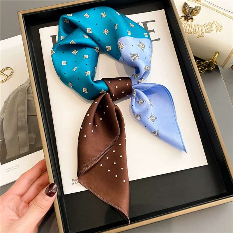 Faustine Scarf Silk Hair