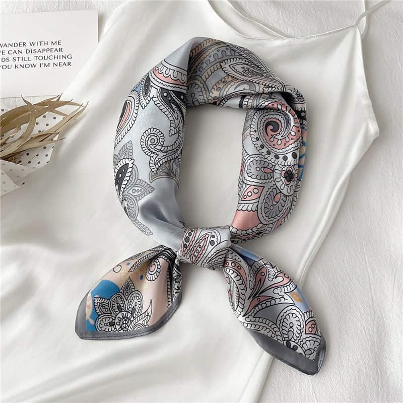 Scarf For Hair 70 Grey - Jellyfish