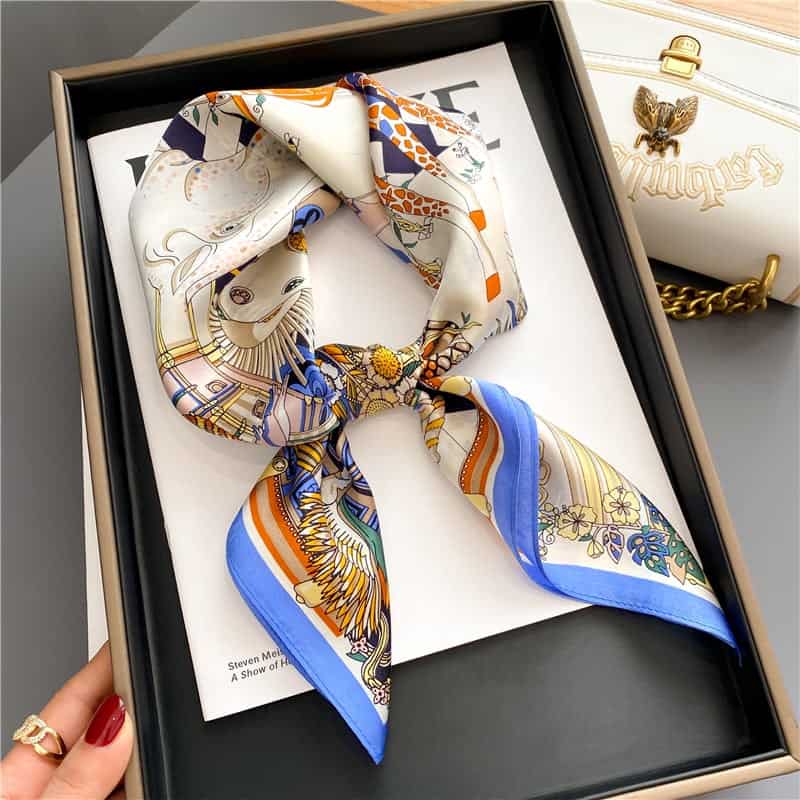 Camille Carré Soie Hair Scarf