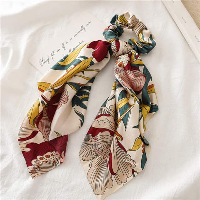 Chouchou Scarf Tropical Flowers