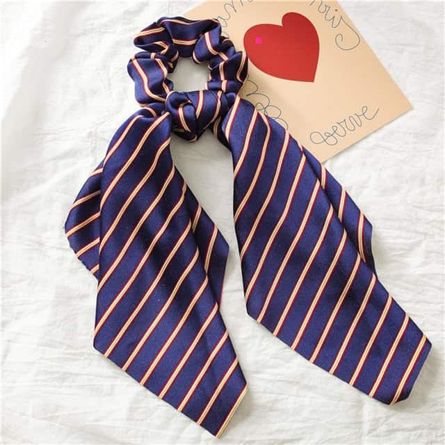 Chouchou Scarf Navy Stripes