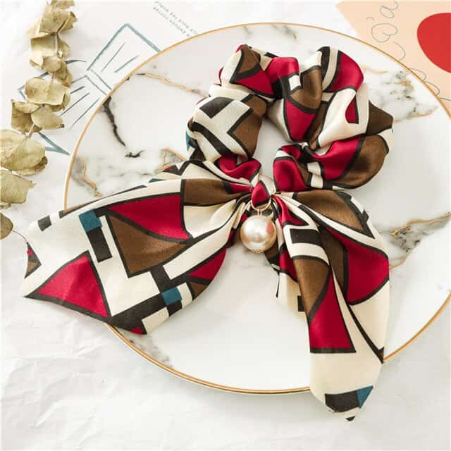 Chouchou Short Scarf Picasso Style
