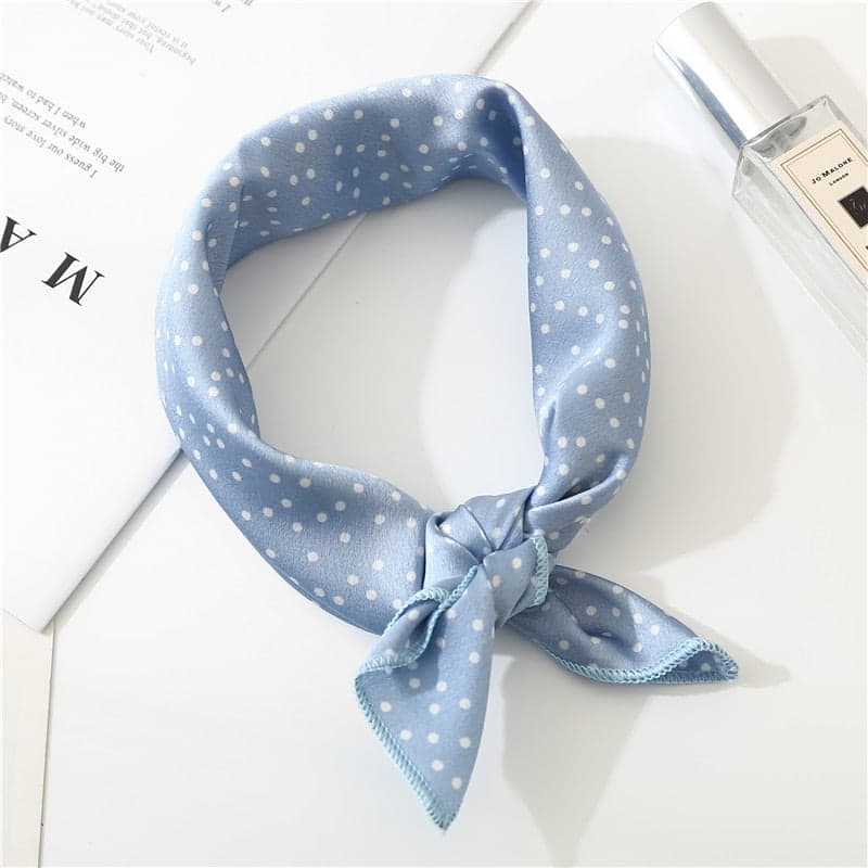 Scarf For Hair 50 Blue - Country