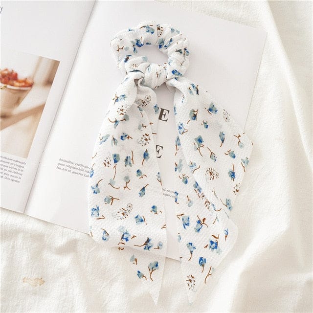 Chouchou Scarf White Spring