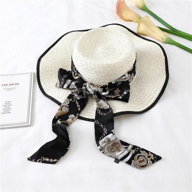 Black Baroque Scarf Belt