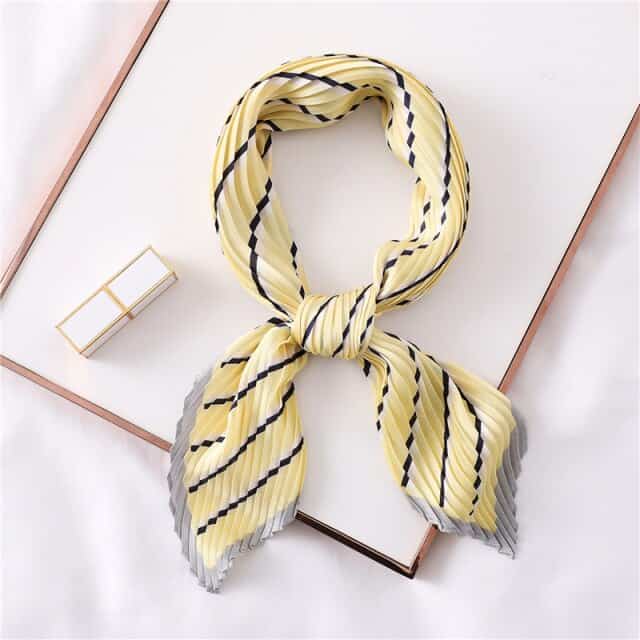 Scarf For Yellow Pleated Hair - Eséline