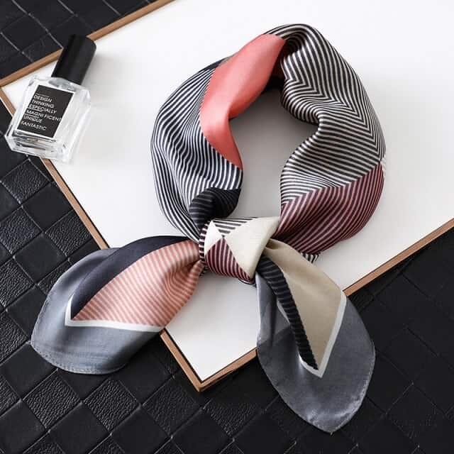 Scarf For Hair 70 Grey - Rézéda