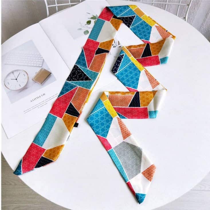 Blue Scarf Belt - Quatine