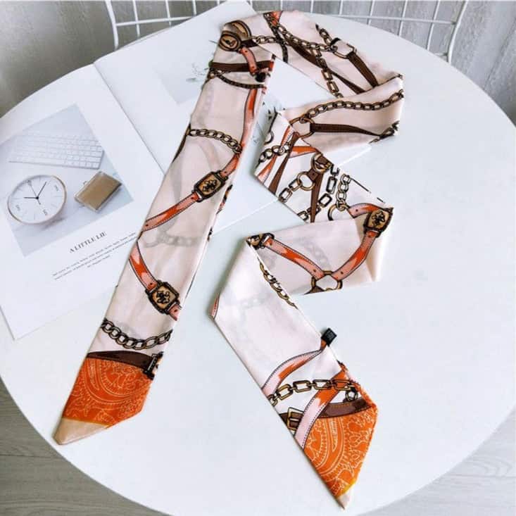 Pink Scarf Belt - Celia