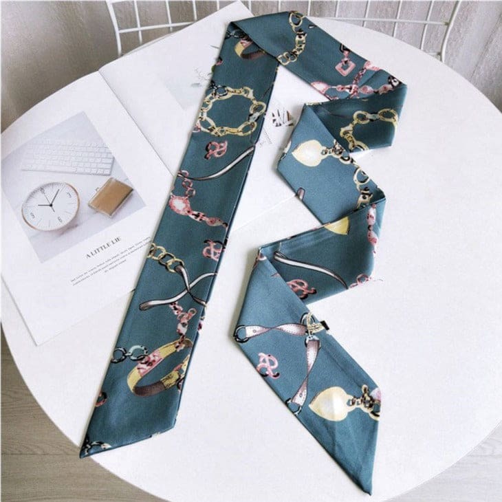 Blue Scarf Belt - Cedania