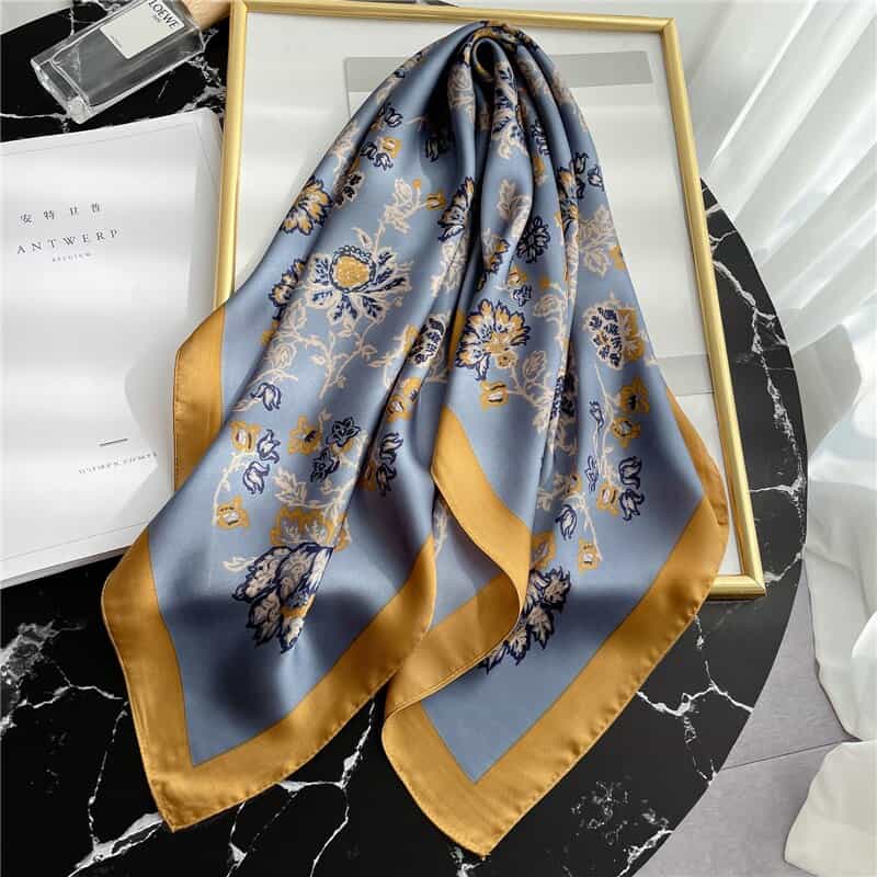 Scarf For Hair 70 Grey - Roxinie