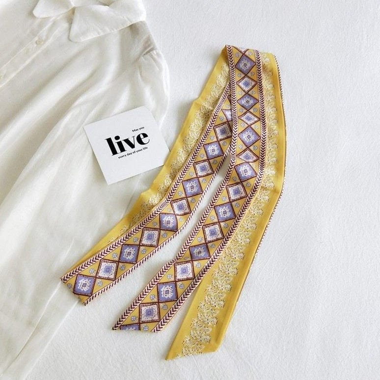 Yellow Scarf Belt - Orénie