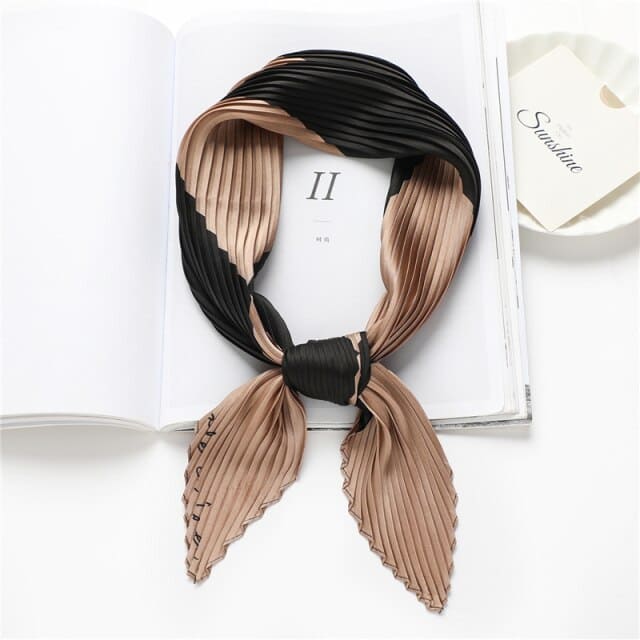 Scarf For Brown Pleated Hair - Zulina