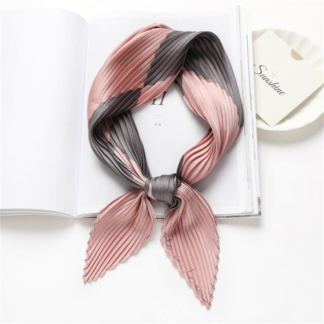 Scarf For Pink Pleated Hair - Zulina