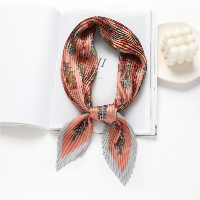 Scarf For Pink Pleated Hair - Yzaline