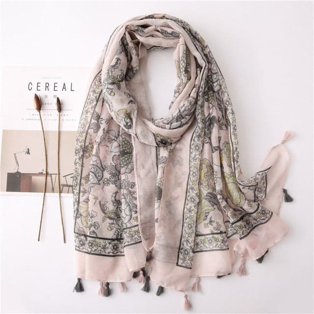 Women'S Scarf 180 Pink - Ida