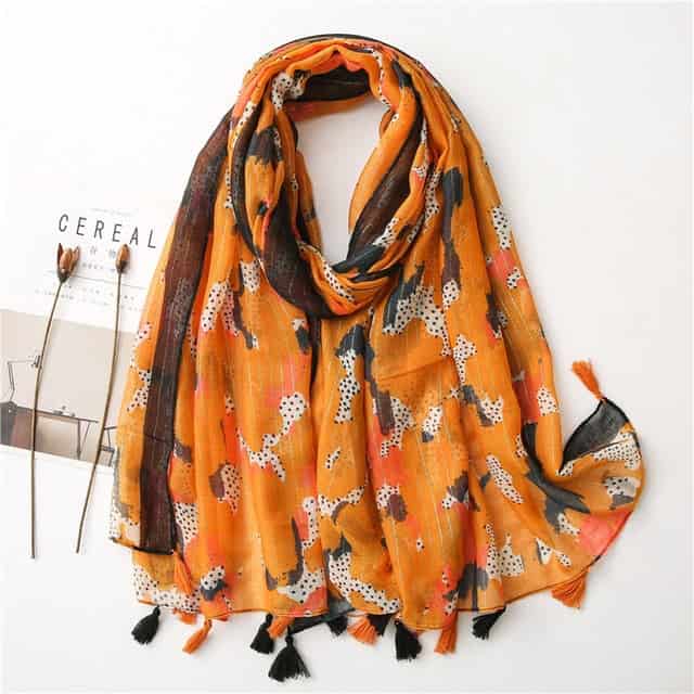 Scarf For Woman 180 Orange - Pinja