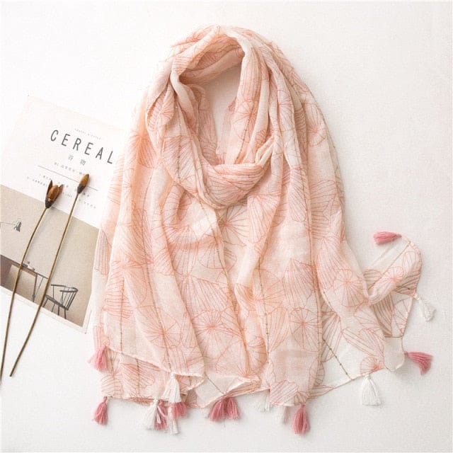 Women'S Scarf 180 Pink - Outi