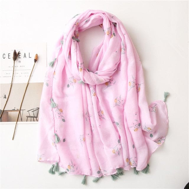 Women'S Scarf 180 Pink - Nea