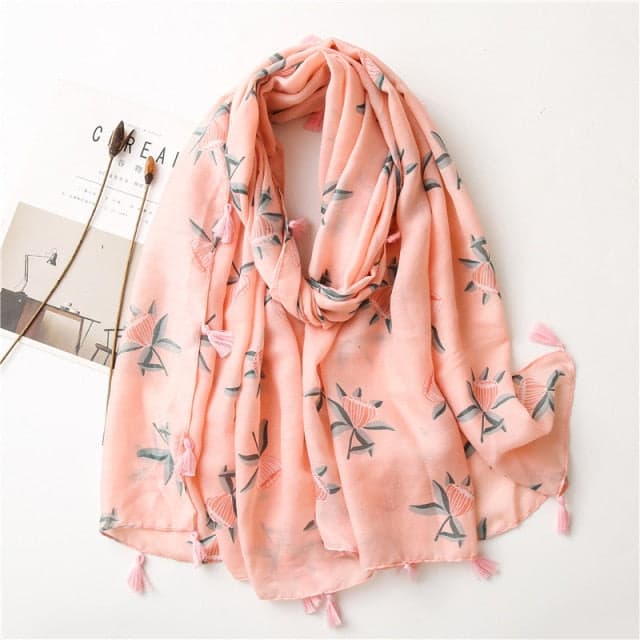 Scarf For Woman 180 Pink - Adalia