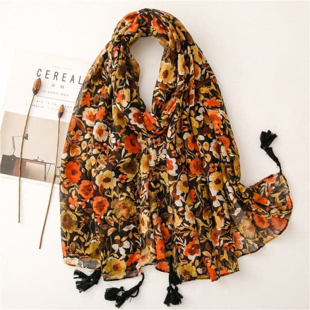 Women'S Scarf 180 Orange - Maija