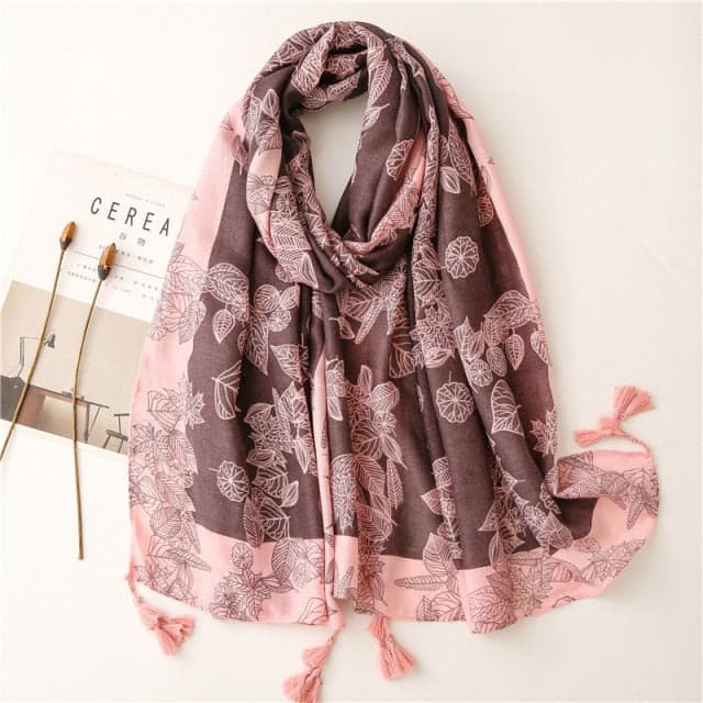 Scarf For Woman 180 Pink - Linnea