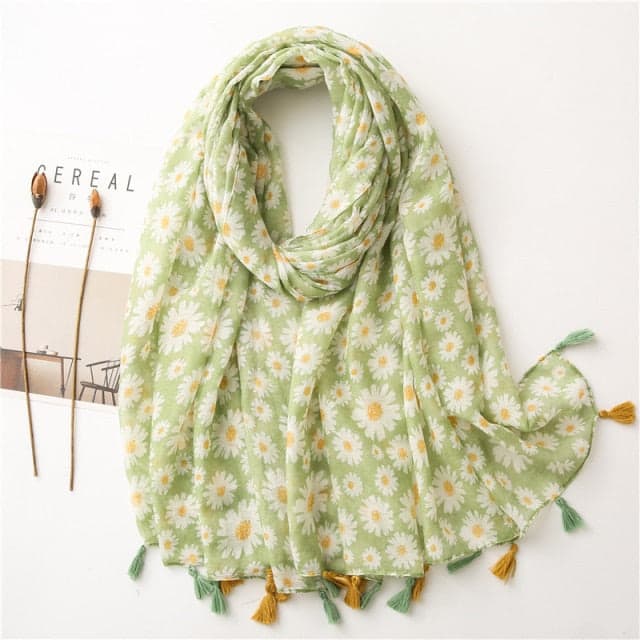Scarf For Woman 180 Green - Tyra
