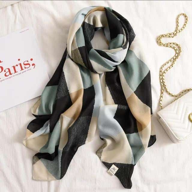 Women'S Scarf 180 Beige - Elin