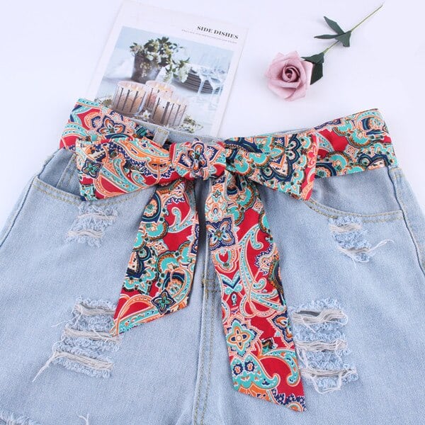 Flamboyant Bohemian Scarf Belt